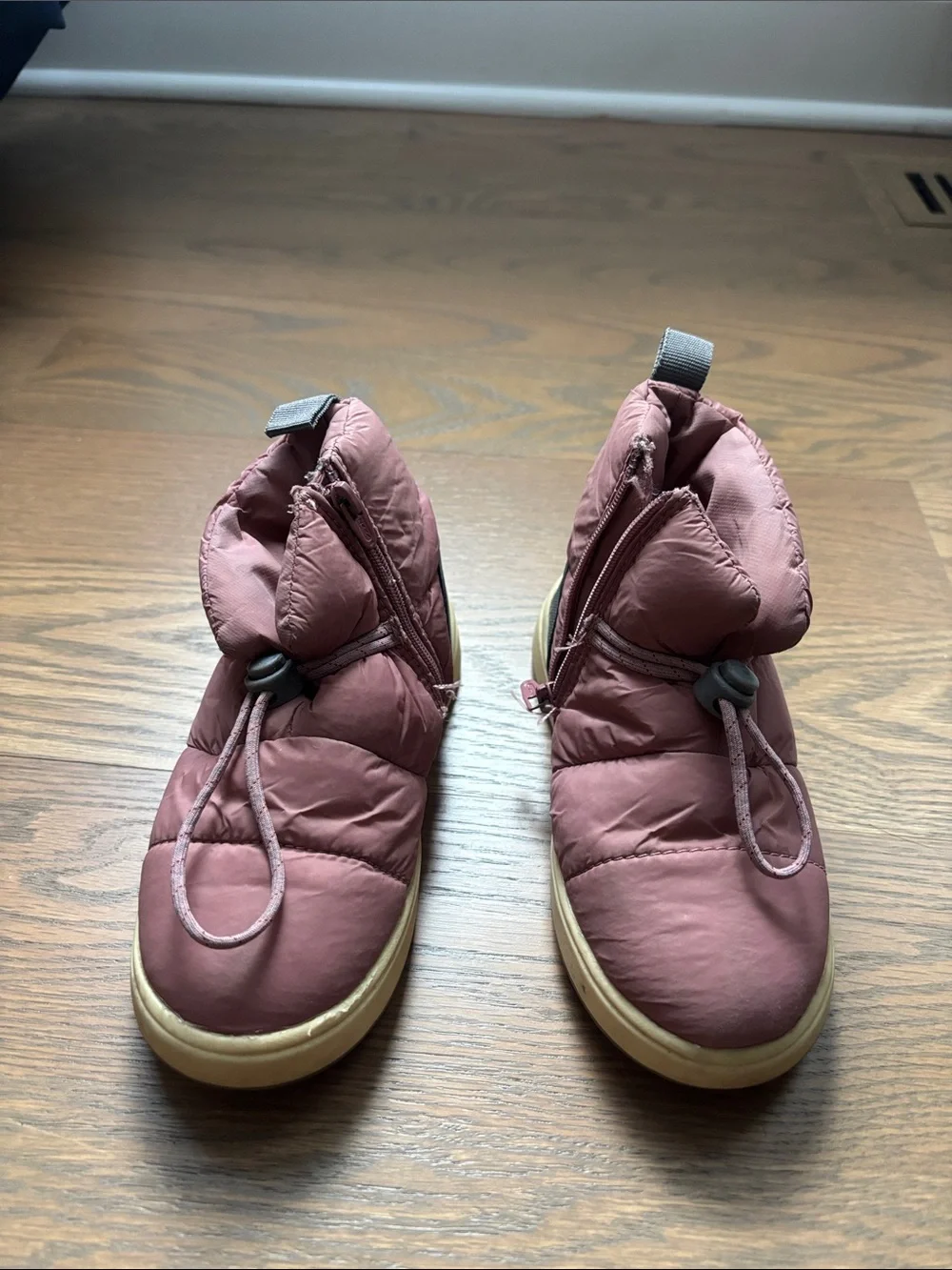 Zara Kids Puffer Booties